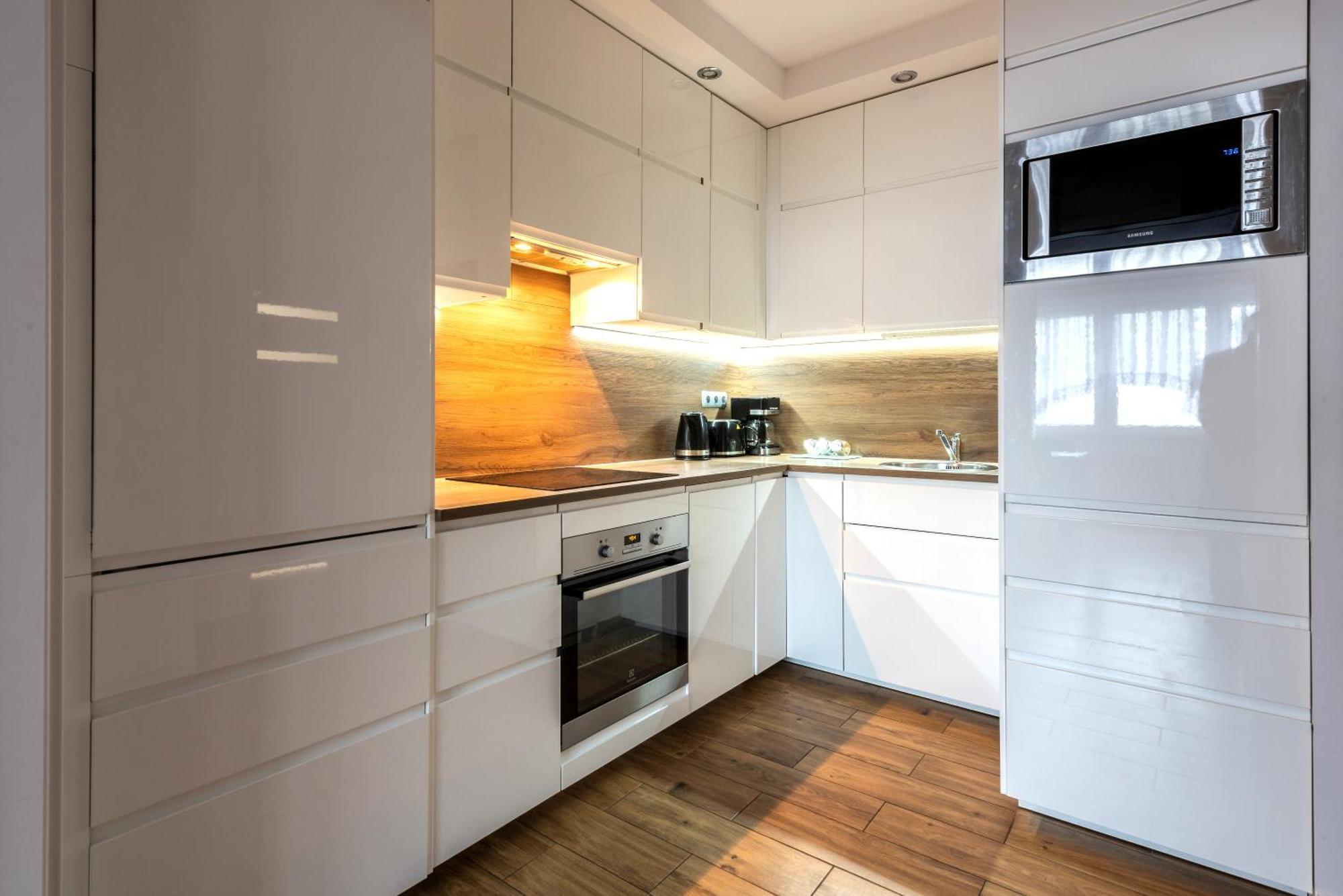 Blue Pearl 2 Down Town 4 Persons Balcony Free Parking Apartment Krakau