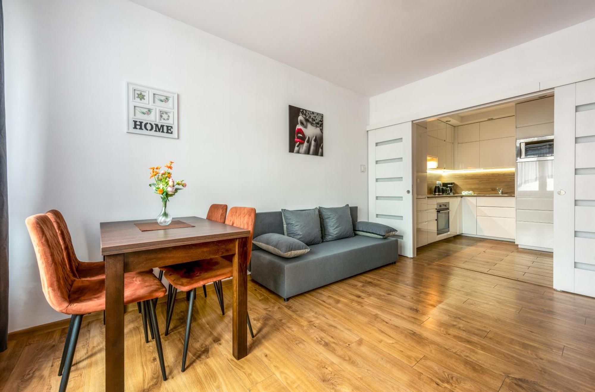 Apartment Blue Pearl 2 Down Town 4 Persons Balcony Free Parking Krakau